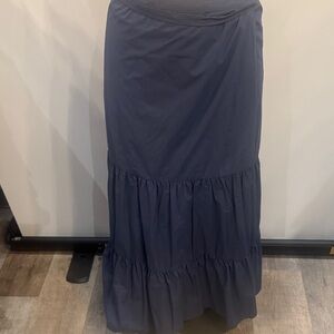 Deluc Deep Blue Maxi Skirt